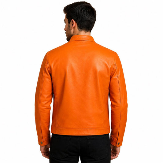 Orange pumpkin Halloween jacket by Premium Skin