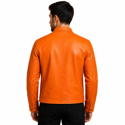 Orange pumpkin Halloween jacket by Premium Skin