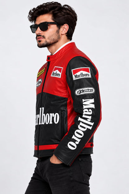 Grand Prix racing jacket back view