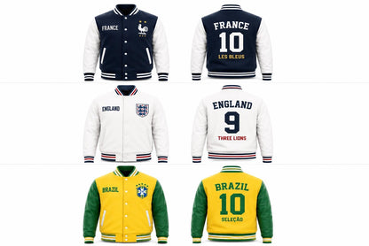 Custom football varsity jacket by Premium Skin