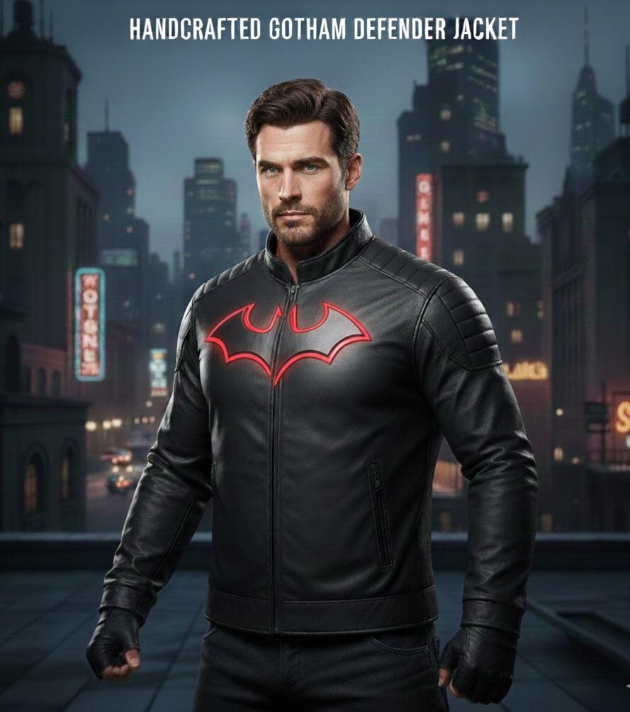 Dark Knight-inspired leather jacket by Premium Skin
