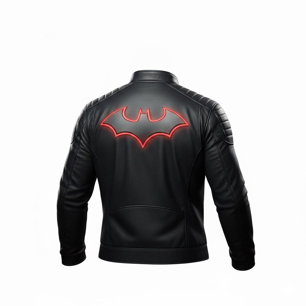 Dark Knight-inspired leather jacket by Premium Skin